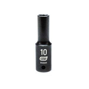 GearWrench 1/2" Drive 6 Point Deep Impact Metric Socket 10mm